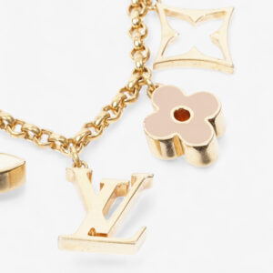 Louis Vuitton Monogram Bag Charm Gold Base Metal | Luna Bags