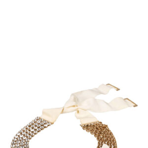 LOUIS VUITTON Necklace Flowers Ribbon | Luna Bags