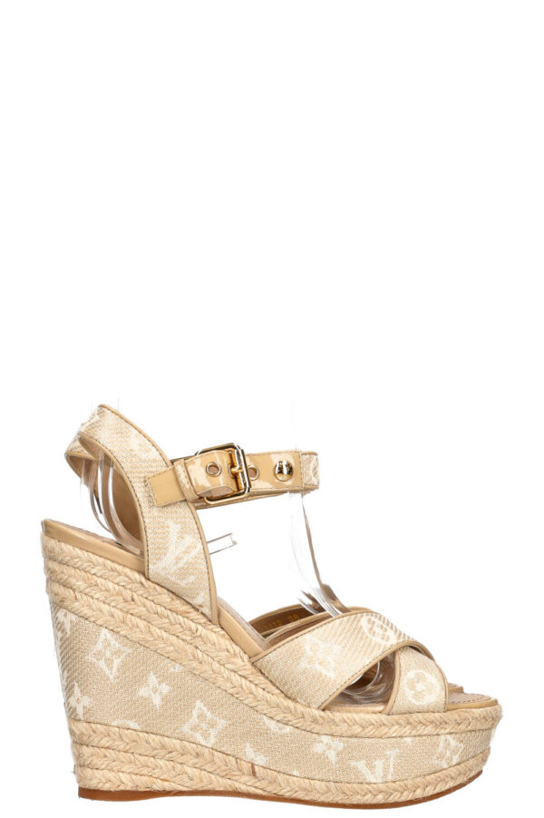Louis Vuitton LV Wedges MNG | Luna Bags