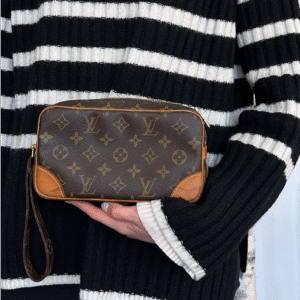 LOUIS VUITTON Marly Dragonne Pochette MNG | Luna Bags