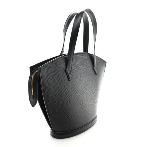 Louis Vuitton Epi Saint Jacques PM Black Leather | Luna Bags