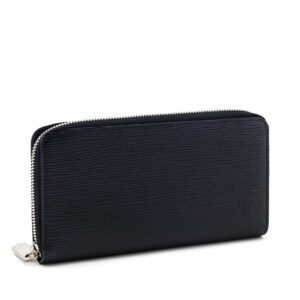 Louis Vuitton Black Epi Zippy Wallet | Luna Bags