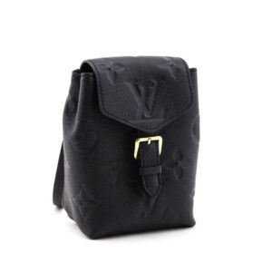 Louis Vuitton Black Monogram Empreinte Giant Tiny Backpack | Luna Bags