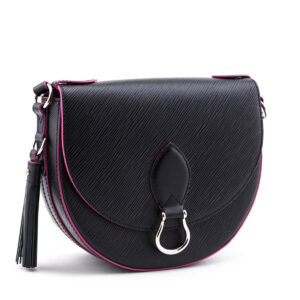 Louis Vuitton Black & Hot Pink Epi Saint Cloud NM | Luna Bags