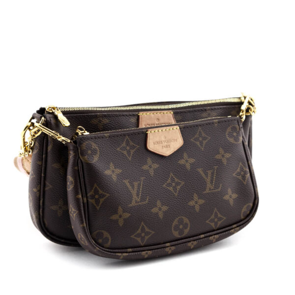 Louis Vuitton Monogram Light Pink Multi Pochette Accessoires | Luna Bags