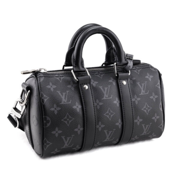 Louis Vuitton Reverse Monogram Eclipse Keepall Bandouliere 25 | Luna Bags