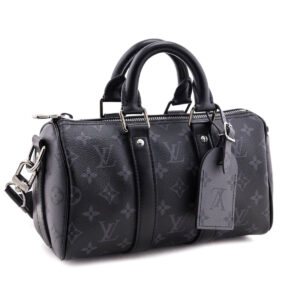 Louis Vuitton Reverse Monogram Eclipse Keepall Bandouliere 25 | Luna Bags
