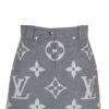 LOUIS VUITTON Skirt MNG Wool Grey | Luna Bags - Image 5
