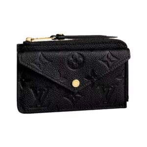 Louis Vuitton Recto Verso Black Leather Cardholder Wallet | Luna Bags