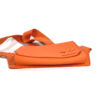 LOUIS VUITTON Sling bag M59625 Taurillon Clemence Leather Orange LV Aerogram Bum bag NV | Luna Bags - Image 4
