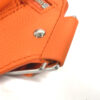 LOUIS VUITTON Sling bag M59625 Taurillon Clemence Leather Orange LV Aerogram Bum bag NV | Luna Bags - Image 6