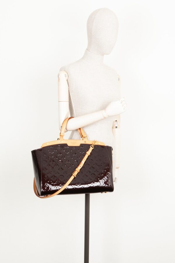 LOUIS VUITTON Brea GM Bag Vernis Amarante | Luna Bags