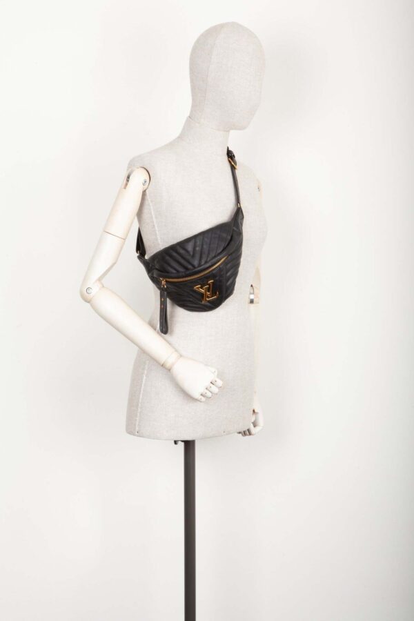 LOUIS VUITTON New Wave Bumbag Black | Luna Bags