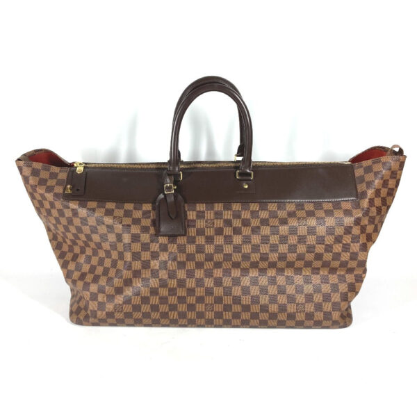 LOUIS VUITTON Boston Duffel bag N41155 Damier canvas Brown Damier Greenwich GM | Luna Bags