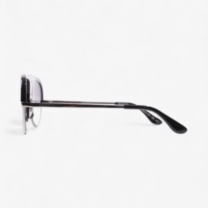 Gucci Navigator Sunglasses Black Acetate 145mm | Luna Bags