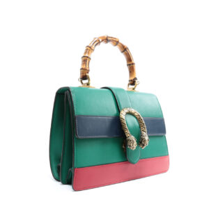 GUCCI Dionysus Medium Bamboo Top Handle - Green | Luna Bags