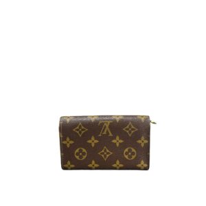 LOUIS VUITTON Louis Vuitton Monogram Tresor Wallet TRE2 - Brown | Luna Bags