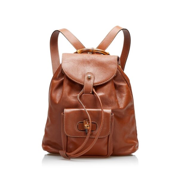 Gucci Bamboo Backpack | Luna Bags