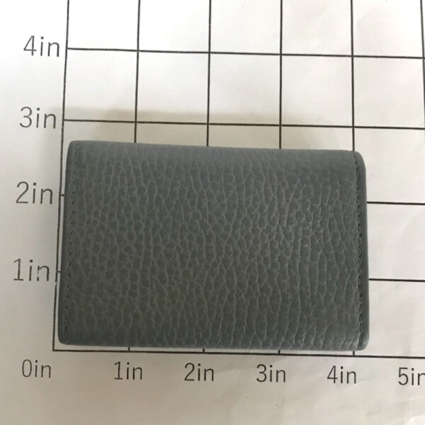 GUCCI Key case Key holder  456118  leather gray Petit Marmont Women Secondhand | Luna Bags