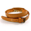 LOUIS VUITTON Shoulder strap Nume leather beige Keepall for bandouliere | Luna Bags - Image 2