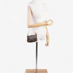 Louis Vuitton Mini pochette Monogram Coated Canvas | Luna Bags