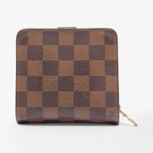 Louis Vuitton Compact Zip Wallet Damier Ebene Coated Canvas | Luna Bags