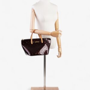 Louis Vuitton Amarante Bellevue PM Monogram Vernis Patent Leather | Luna Bags