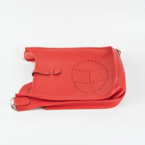 Hermes Evelyne 29 Togo Red A Stamp | Luna Bags
