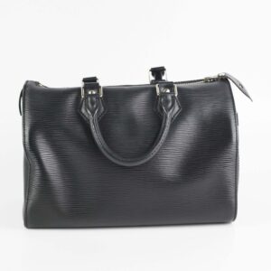 Louis Vuitton Speedy 30 Epi Black | Luna Bags