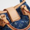 Louis Vuitton Pleaty Denim Handbag | Luna Bags - Image 11