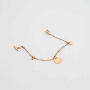 Hermes Ex Libris Bracelet 18K Rose Gold 2023 | Luna Bags