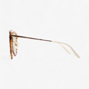 Gucci Aviator Tinted Sunglasses Tortoise  / Green Acetate 145mm | Luna Bags