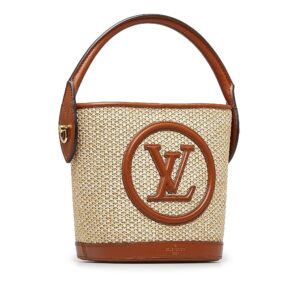 LOUIS VUITTON Raffia Petit Bucket Bucket Bag | Luna Bags