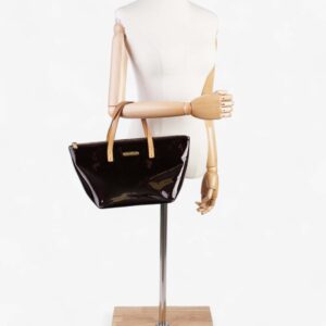 Louis Vuitton Bellevue Monogram Vernis / Amarante Vernis Leather PM | Luna Bags
