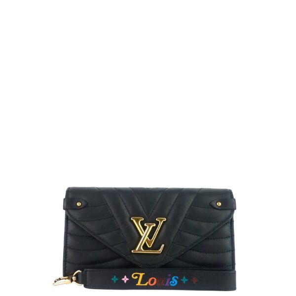 LOUIS VUITTON New Wave Calfskin Leather Long Wallet Bag | Luna Bags