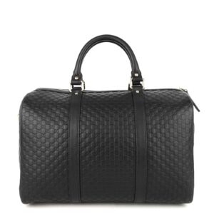 Joy Medium Boston Microguccissima Leather Bag | Luna Bags