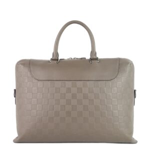 LOUIS VUITTON Porte-Documents Jour NM Damier Infini Leather Briefcase Bag | Luna Bags
