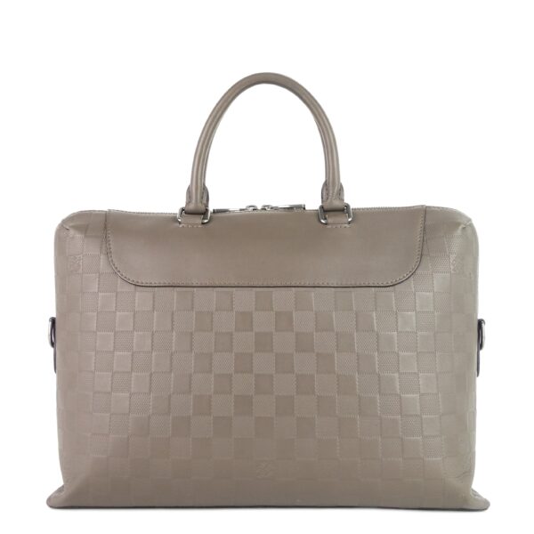 LOUIS VUITTON Porte-Documents Jour NM Damier Infini Leather Briefcase Bag | Luna Bags