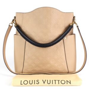 LOUIS VUITTON Bagatelle Monogram Empreinte Leather Hobo Bag | Luna Bags