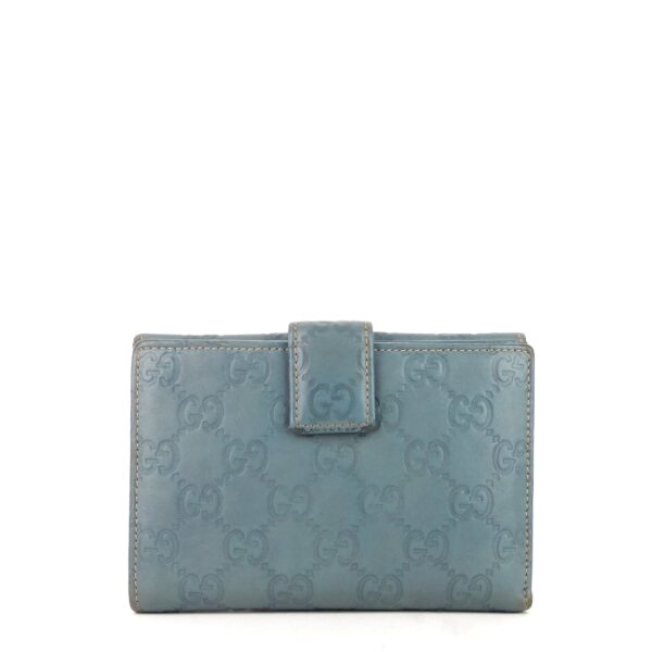Guccissima Leather Bifold Snap Wallet | Luna Bags