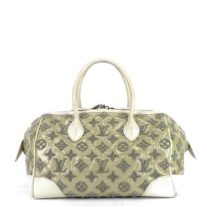 LOUIS VUITTON Monogram Bouclettes Speedy Round Bag | Luna Bags