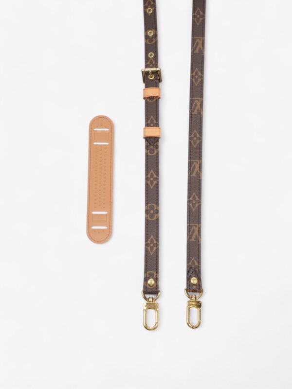 Louis Vuitton Adjustable Shoulder Strap Monogram / Gold Canvas | Luna Bags