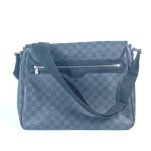LOUIS VUITTON Shoulder Bag N58033 Damier Grafitto Canvas black Damier Grafitte Daniel GM mens Used | Luna Bags