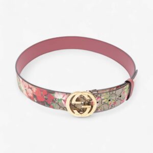 Gucci GG Bloom Belt Bloom / Gold Canvas 85cm / 34" | Luna Bags