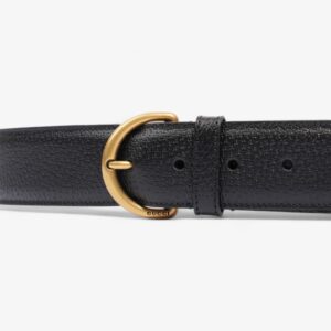 Gucci Buckle Belt Black Leather 105cm 42" | Luna Bags