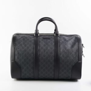 Gucci GG Black Carry On Duffle | Luna Bags