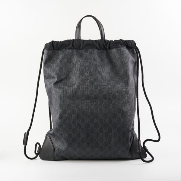 Gucci Ophidia Black Monogram Backpack | Luna Bags