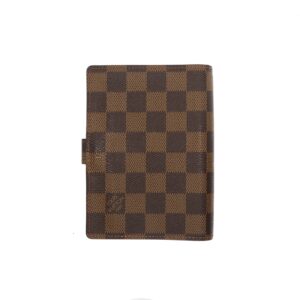 LOUIS VUITTON Agenda Cover in Brown Canvas | Luna Bags