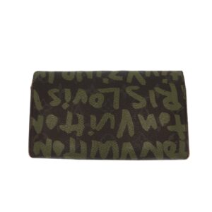 LOUIS VUITTON Limited Edition x Stephen Sprouse Graffiti Wallet in brown canvas | Luna Bags