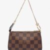 Louis Vuitton Pochette Accessoires Damier Ebene Canvas Mini | Luna Bags - Image 9
